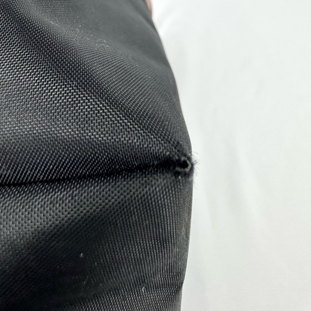 Longchamp Le Pliage Black Nylon/Leather Large Tote - Picture 10 of 11